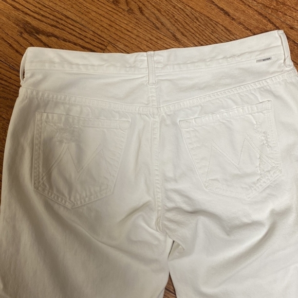 Mother Distressed Jeans Size 28 100%Cotton - Picture 5 of 6